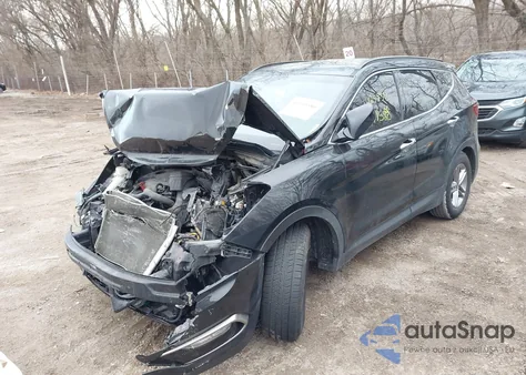 2017 Hyundai Santa Fe Sport 2.4L из США, поврежденный, VIN 5XYZU3LBXHG425838